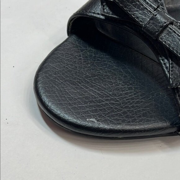 Lower East Side Black Women's Heeled Sandals - Picture 7 of 7